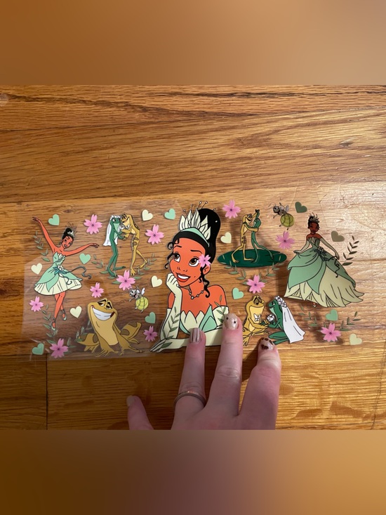 Other - Tiana Decorative Sticker Cup Wrap